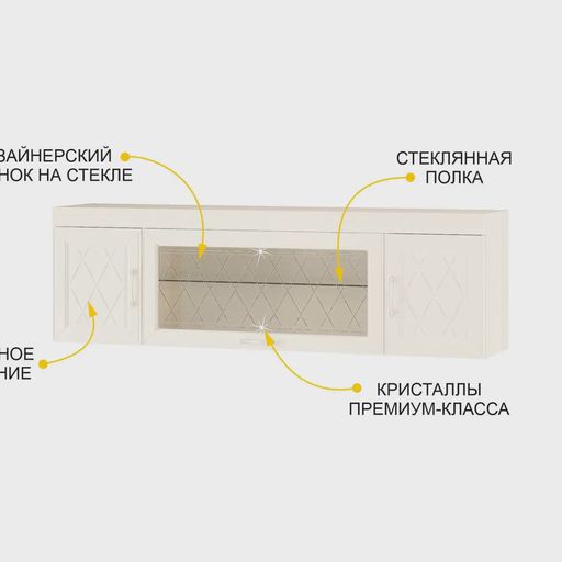 Шкаф навесной «Тиффани 600.27»
